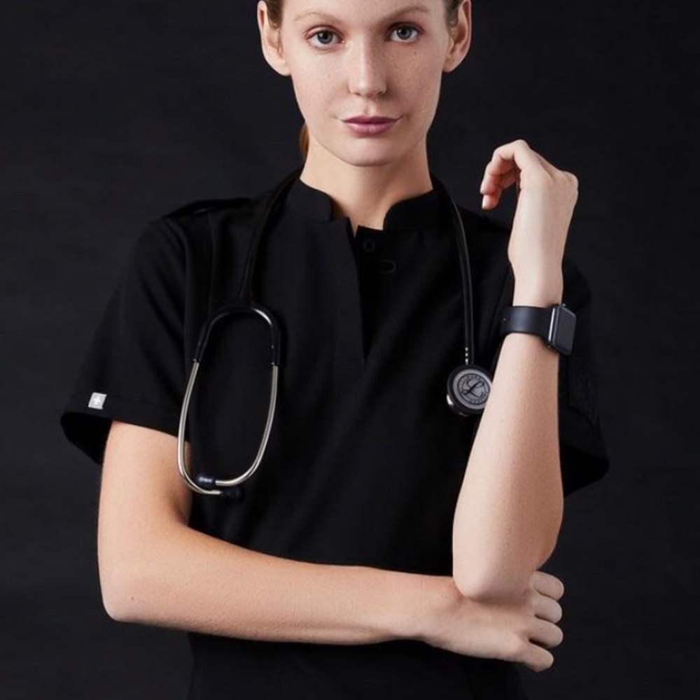 Figs Jedi Dark Side xxs Scrub Top NWT